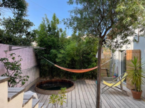 Maison 180 m2 avec bassin-piscine en bois à Vauban